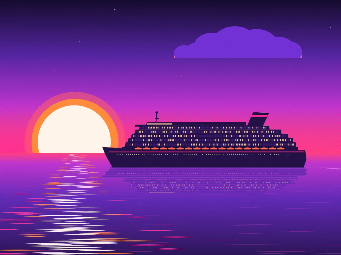 Placeholder: abstract gradient standing in for Groove Cruise photo 3
