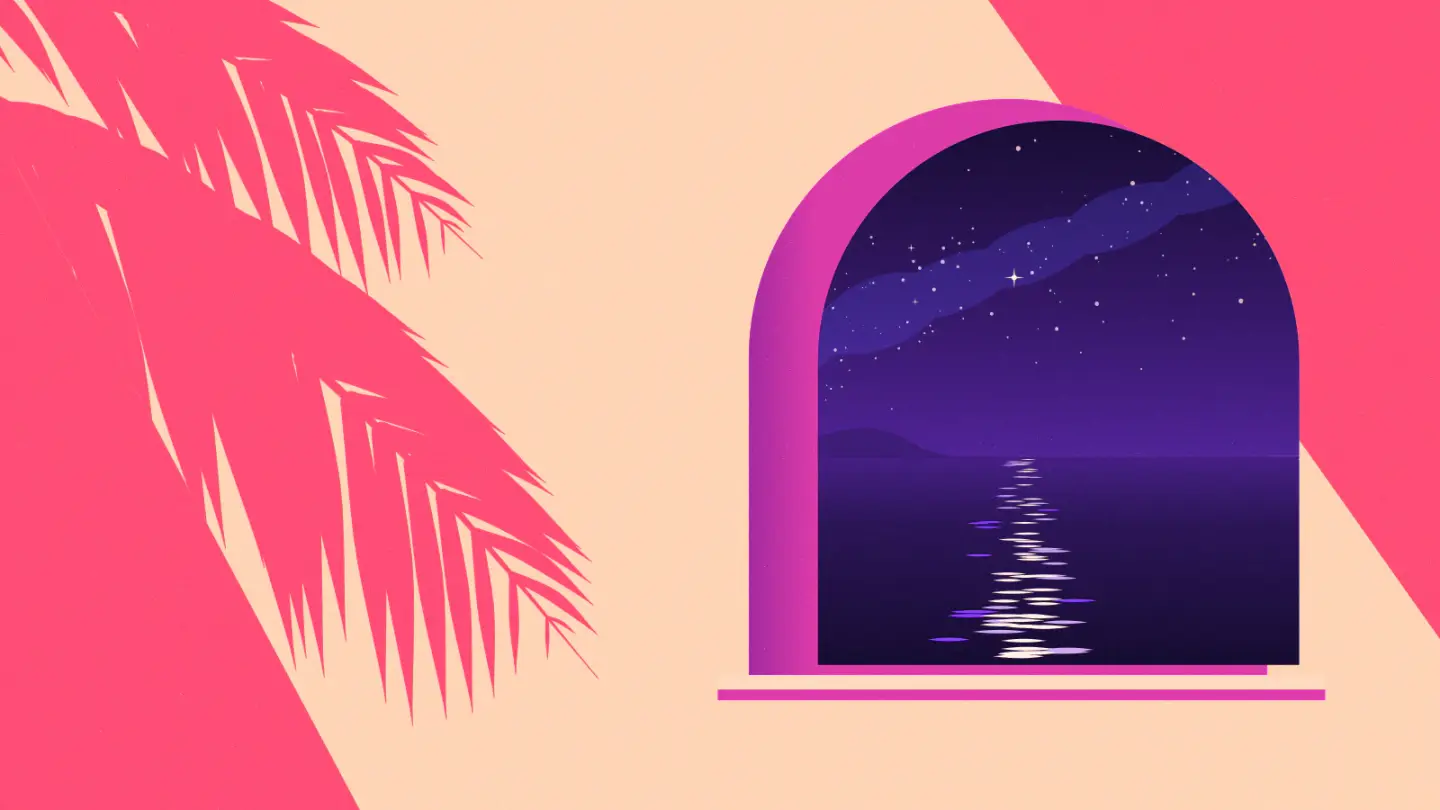 Placeholder: abstract Playa Dusk gradient standing in for the Vlog 03 cover frame